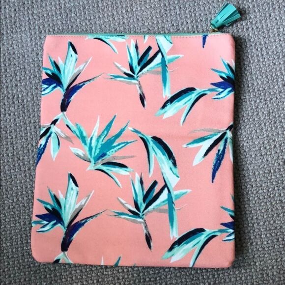 NWOT Rachel Pally Reversible Palm Clutch - Picture 3 of 8